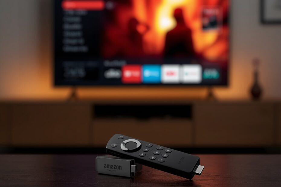 Amazon Fire TV Stick HD (modelo mais recente), Controle Remoto por Voz com Alexa, alimentado pela TV, com configuração simples e Acesso Antecipado à Alexa+